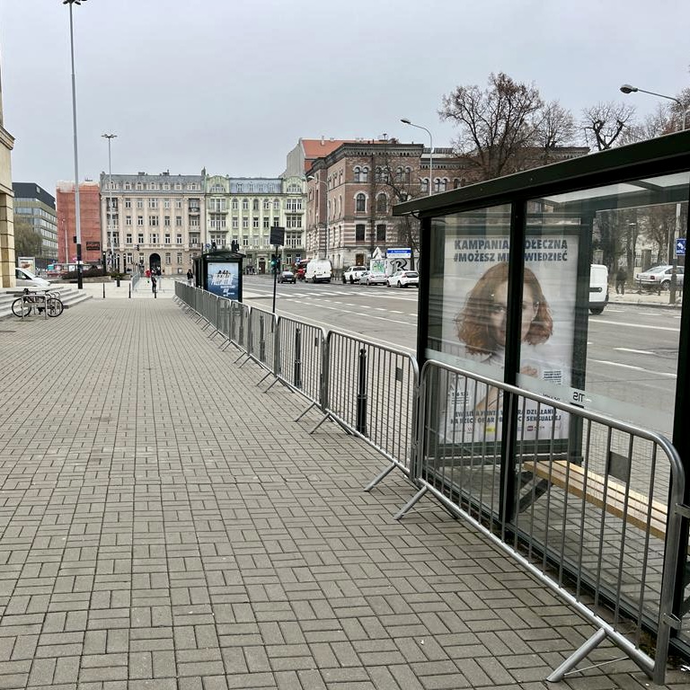Barierki tymczasowe łódź