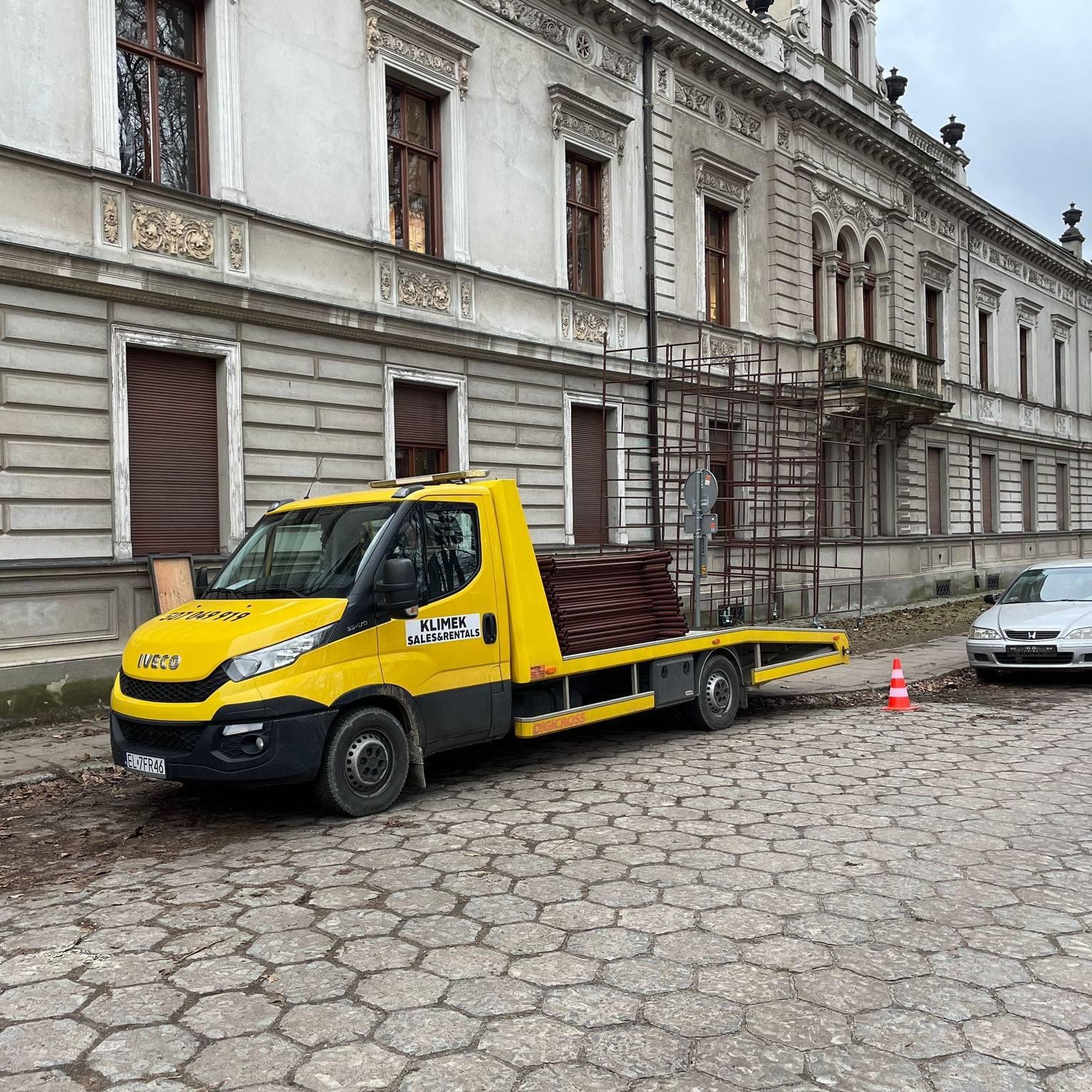 Rusztowania na plan filmowy